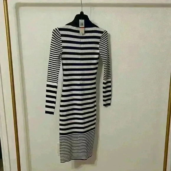 Michael Kors striped navy & white dress - Picture 3 of 4
